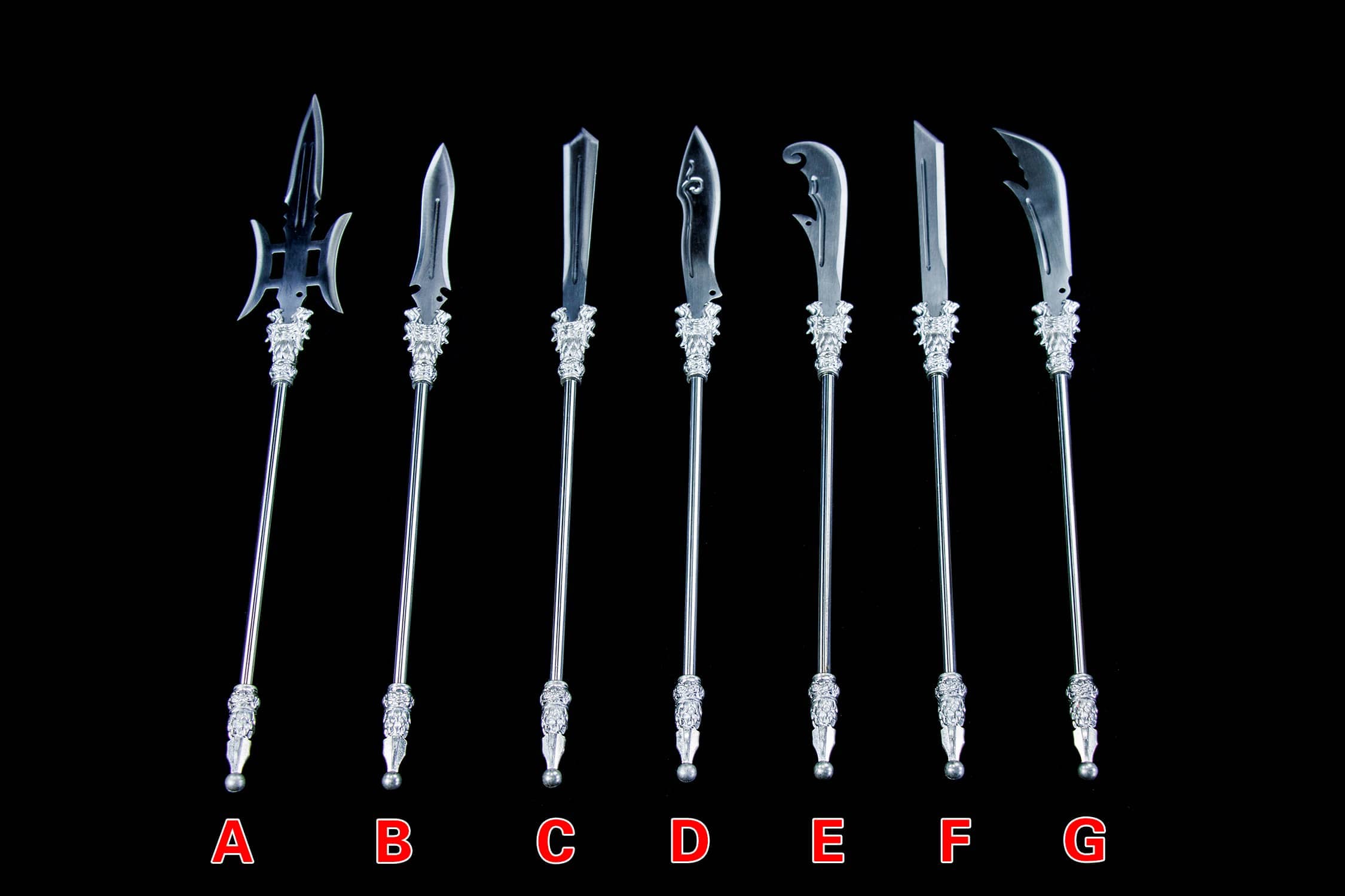 Wei Bing Xi Lie Long Xiao High-Chromium Steel Cold Historical Replica - traditional Chinese historical replica, full product...
