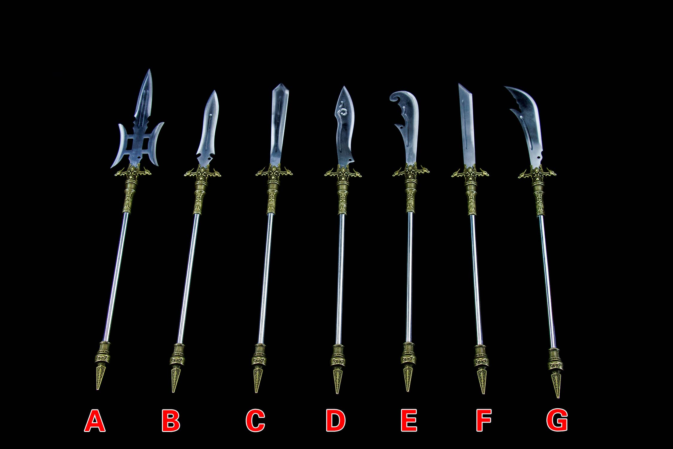 Wei Bing Xi Lie Shun Yun High-Chromium Steel Cold Historical Replica - traditional Chinese historical replica, full product...