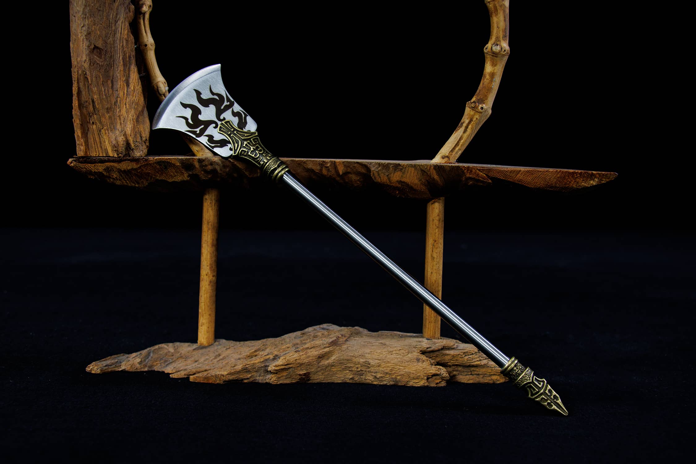 Liao Ju Chan High-Chromium Steel Cold Historical Replica - traditional Chinese historical replica, full product view