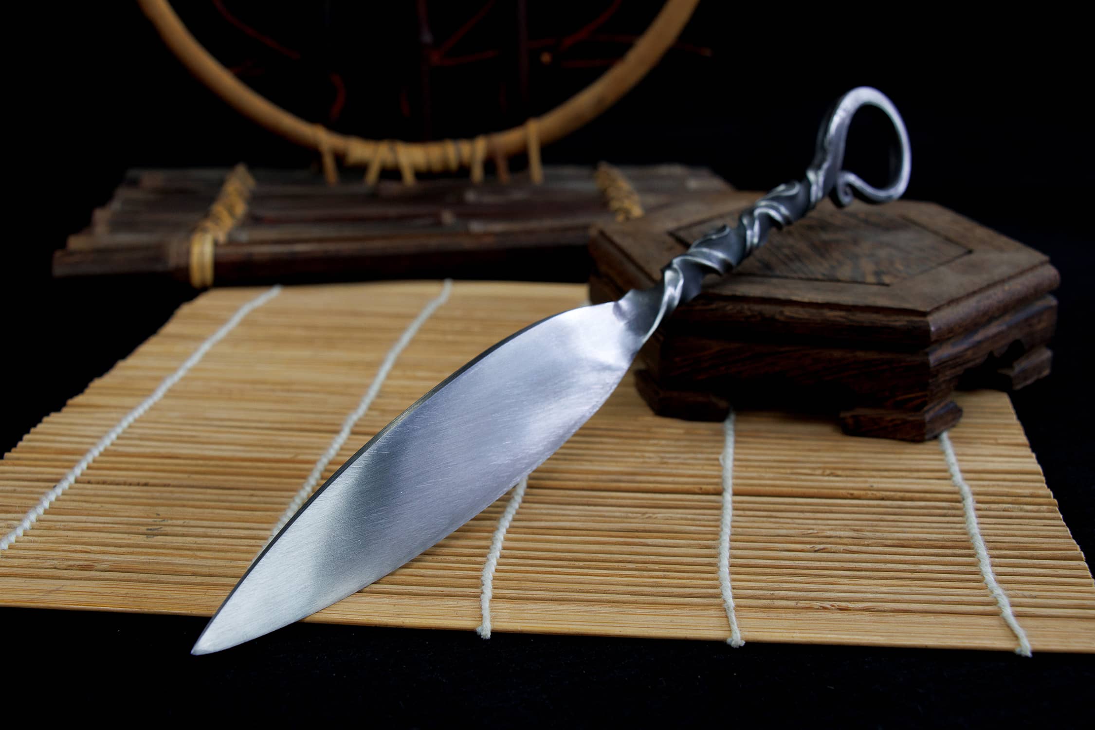Liu Ye High-Chromium Steel Dao - hand-forged Longquan dao sword, full product view